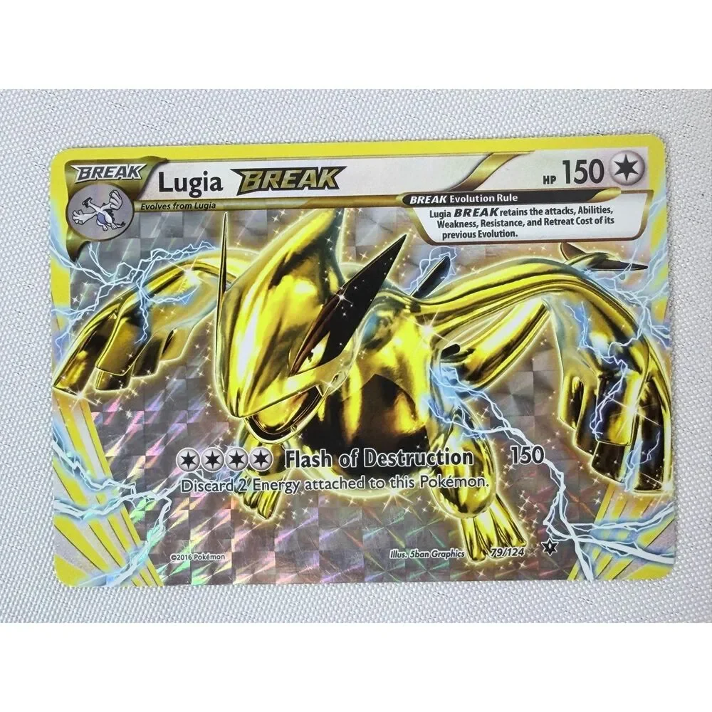 Lugia BREAK Holo Rare BREAK XY - Fates Collide 79/124 LP Pokemon